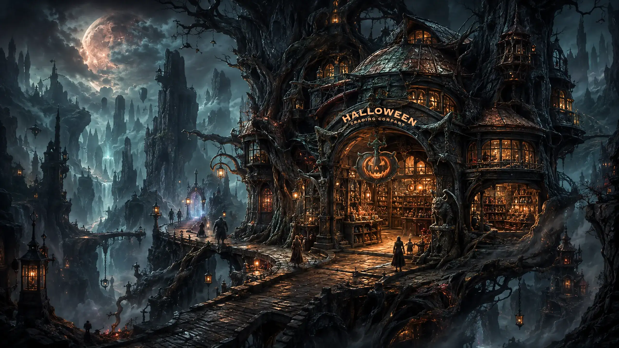 Halloween Trading Company headquarters